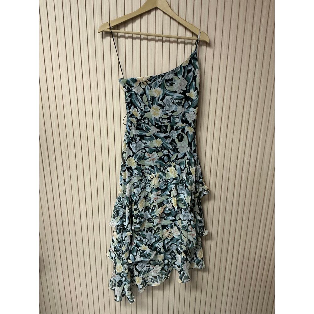 Petal & Pup Amren One Shoulder Midi Dress Size US 2